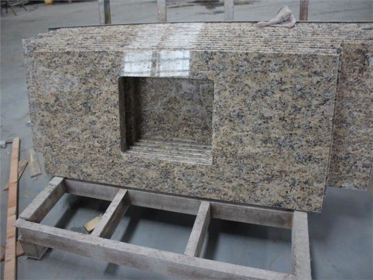 Santa Cecilia Granite Vanity Top Santa Cecilia Granite Vanity Top